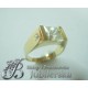 Piękny złoty pierścionek z cyrkonimi swarovskiego id: 1015