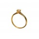 Piękny złoty pierścionek z brylantem 0.55 ct SI1/E id: 1437