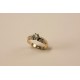 Piękny złoty pierścionek z cyrkonią w próbie 585 id: 1452