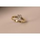 Piękny złoty pierścionek z cyrkonimi swarovskiego! id: 1482