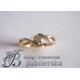 Ekskluzywny pierścionek z brylantem 0.45 CT SI1/H id: 1559