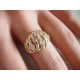 Złoty pierścionek z cyrkoniami id: 188
