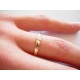 Złoty pierścionek z brylantami id: 477